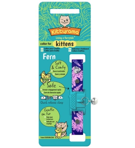 Picture of Kittyrama Botanical Fern Kitten Collar – PetHQ